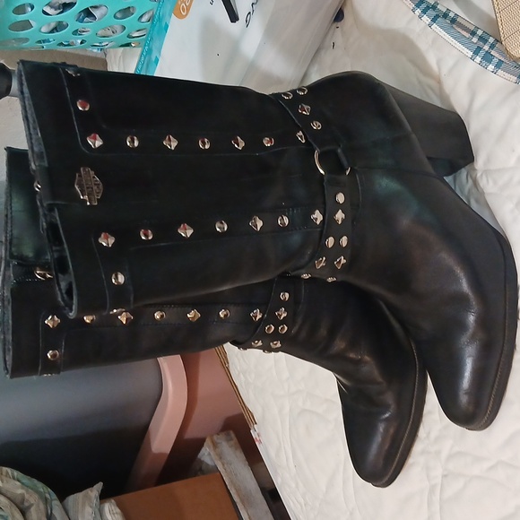 Size 8 Harley Davidson Boots - Picture 2 of 10